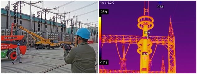 守护“世界之最”电力工程 高德智感红外产品在特高压1100KV换流站成功应用