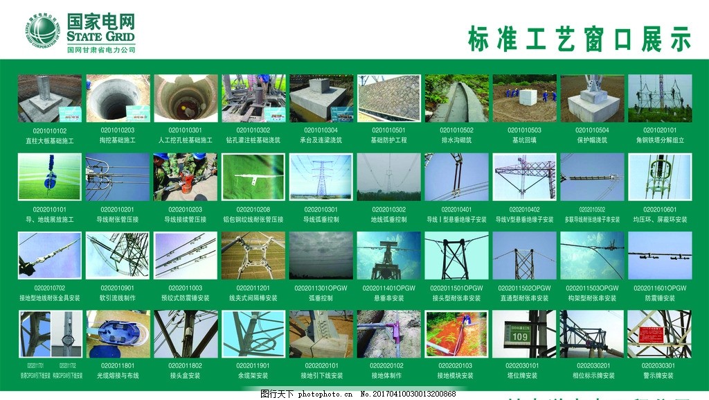 国家电网标准工艺窗口展示墙 重塑电力工程视觉与管理新标杆